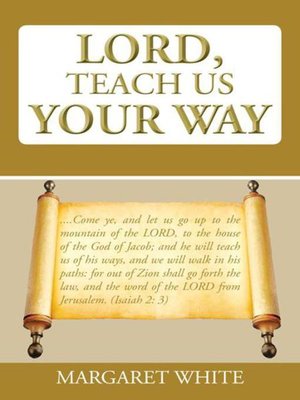 cover image of Lord, Teach Us Your Way